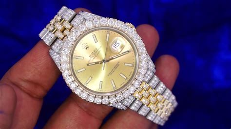 iced out rolex youtube|More.